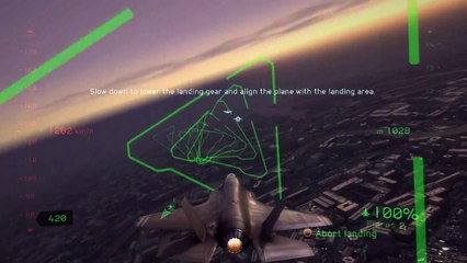 HAWX 2 Free Flight: F-35 Lighning II Takeoff And Landing At Moscow