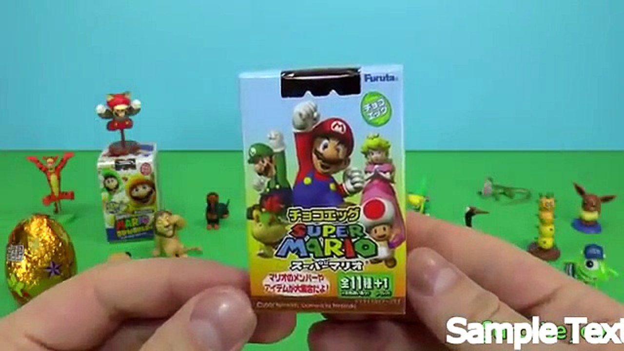 Surprise Eggs ANIMALS Mario Car Disney - Make Peppa pig Mickey