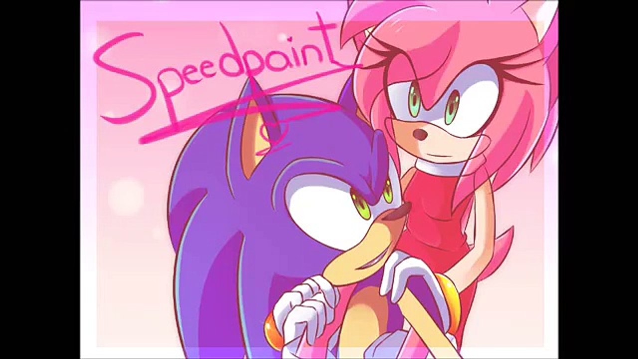 SonAmy-Speedpaint