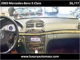 2003 Mercedes-Benz E-Class Used Cars Chicago, Milwaukee, Ind