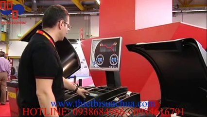 Máy cân mâm vi tính sử dụng con trỏ Laser Corghi EM9380