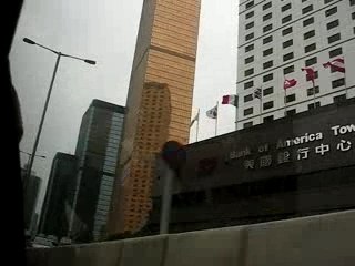 Taxi ride on Hong Kong Island 3