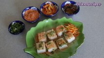 Steamed Coconut Rice Cake w/ Dried Shrimp (Bánh Đúc Tôm Chấy)