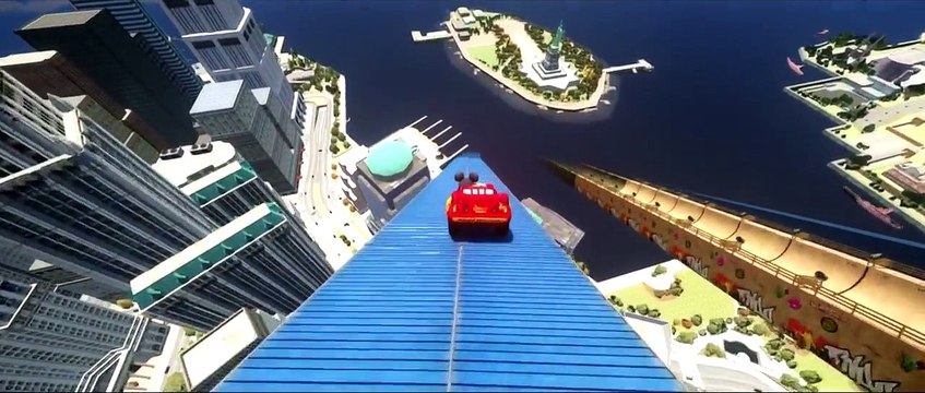 Toy Story Woody and Mickey Mouse play with Lightning Mcqueen Cars Custom Colors - Disney Pixar Cars