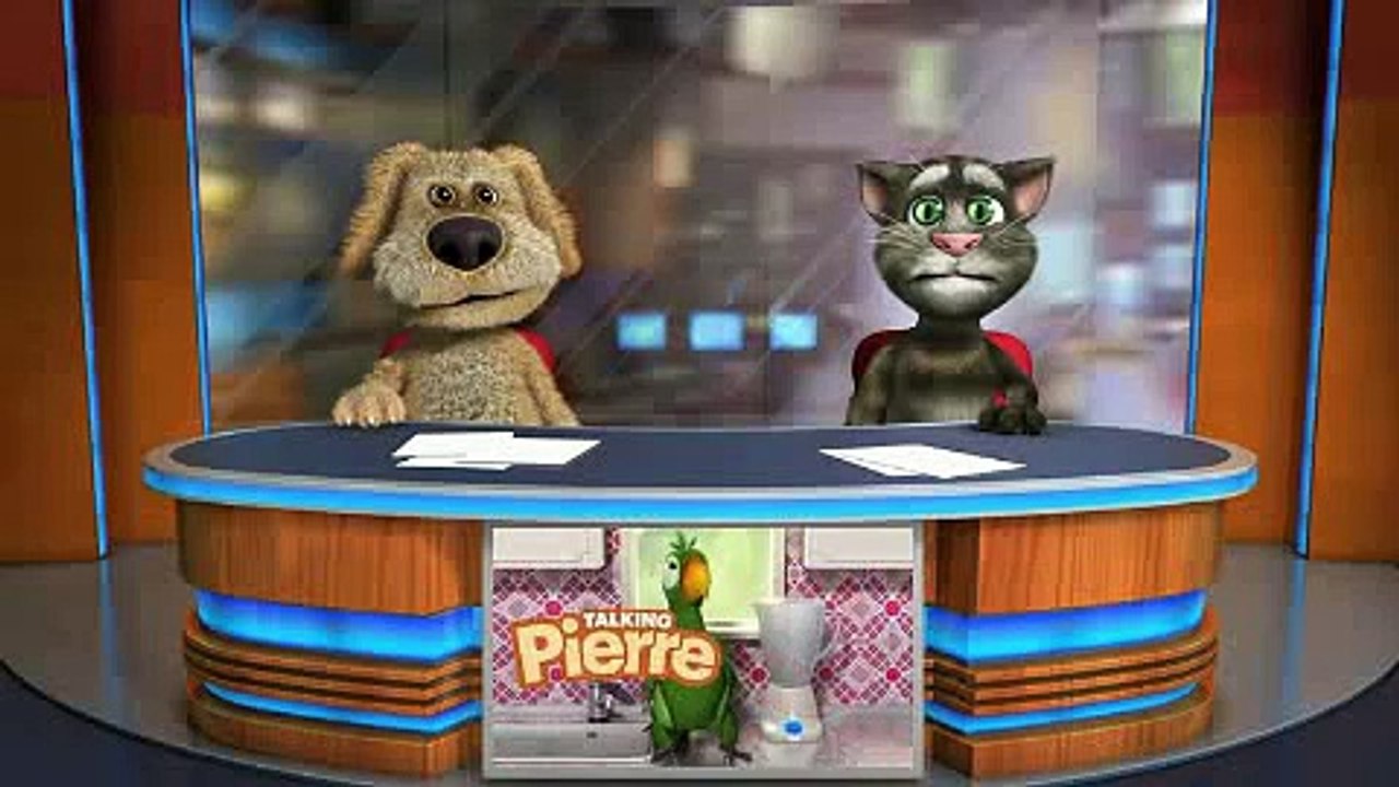 Talking tom and ben news- Spongebob title cards