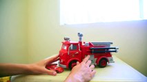 Disney Car Red Fire Truck Toy with Lightning McQueen by DisneyCarToys
