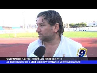 A.S. BISCEGLIE CALCIO 1913 | Il diesse De Santis fa chiarezza sul dietrofront di Loiodice