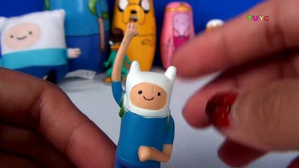 Adventure Time Nesting Dolls Stacking Cups Cartoon Network with Toy Surprises    TUYC