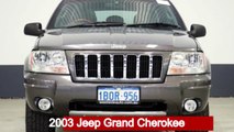 2003 Jeep Grand Cherokee WG Overland (4x4) Grey 5 Speed Automatic Wagon