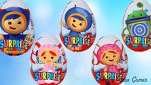 Finger Family Team Umizoomi Kinder Surprise Eggs kids Songs For Children (720p)