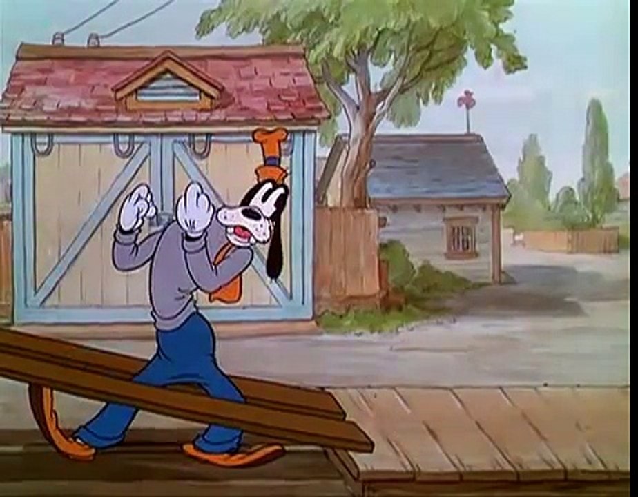 Mickey Mouse Cartoon | The Moving Day 1936 | Co starring Donald and Goofy