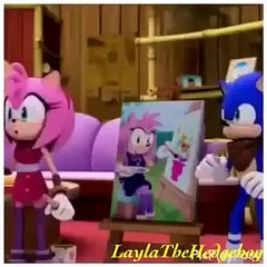 Funny Sonamy Moment In Sonic Boom Ep 15