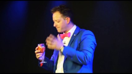 Magician proposes using alphabetti spaghetti (no swearing)