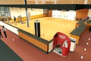 3D Gym Interior Animation - Lifestyle Family Fitness
