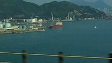 traveling on Tsing Ma Bridge 1