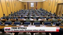 N. Korean leader fires military aides
