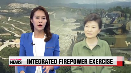 South Korea U.S. conduct Integrated Firepower Exercise 2015