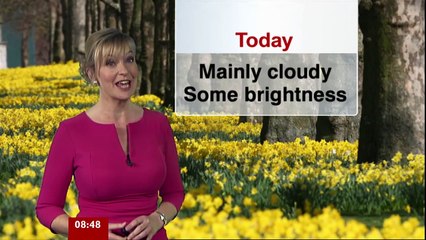 Carol Kirkwood - Busty Breakfast Weather 01Mar2013 [HD]