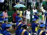 bluefields07 Colegio Moravo Marching Band playing school anthem