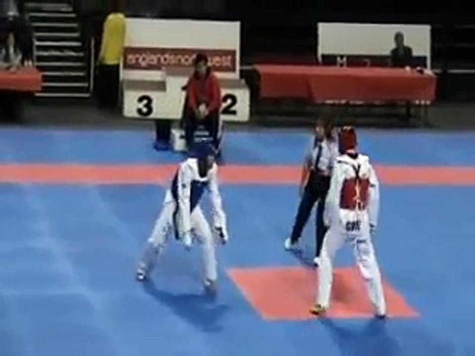 Manchester Olympic Taekwondo Aaron Cook Round One