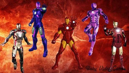 Iron Man super heroes Kids Songs Nursery Rhymes English for Children cartoon animation (720p)