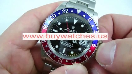 swiss replica watch review 01923 Rolex GMT Master II Pepsi 16710