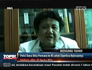 Pria Mengaku Tuhan di Sukabumi Ternyata Sakit Jiwa