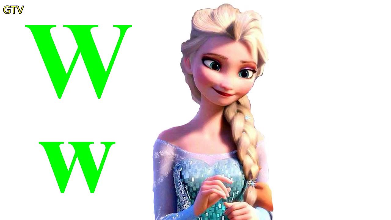 [Kids Songs] Frozen songs ABC Song for Baby Anna Olaf [Frozen]