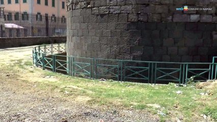 Napoli - Ricompare la porta della prigione dei condannati (28.08.15)