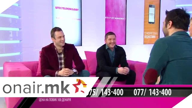 Razgovor so LAMBE Alabakoski i DIMITAR Andonovski VO NEDELA POPLADNE 1 DEL