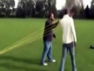 Hit With Slingshot At Point Blank Range