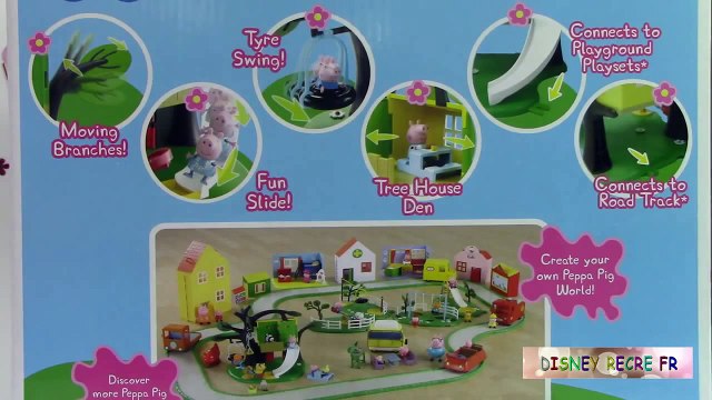 Peppa Pig Cabane perchée dans l'arbre Treehouse Playset ♥ Pâte à modeler Jouets