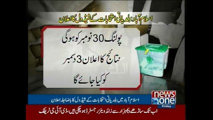 ECP issues schedule of LG polls for federal capital