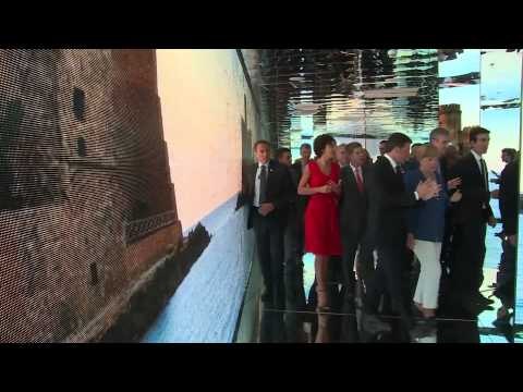 Milano - Expo 2015 - Matteo Renzi accoglie Angela Merkel (17.08.15)