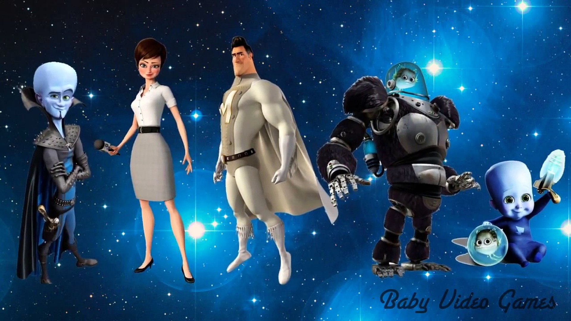 Megamind kids songs Daddy Finger Family cartoon animation Nursery Rhymes 720p