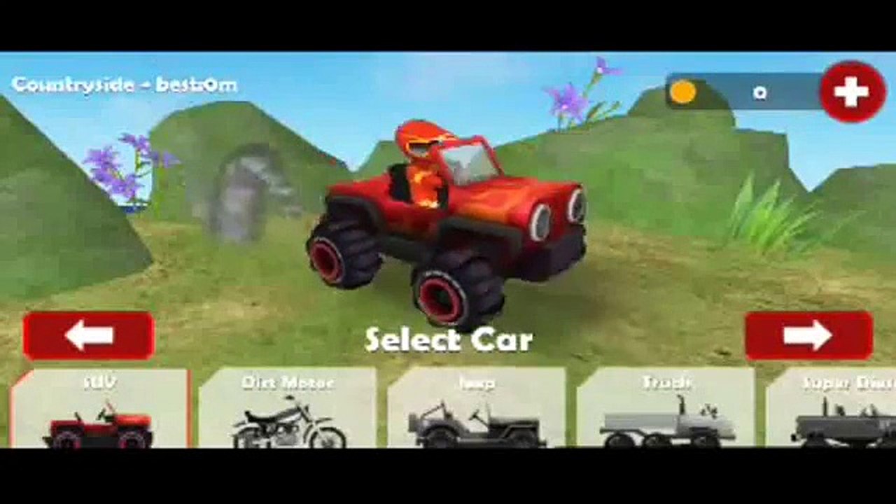 Hill Racing 3D (Подобие Hill Climb Racing) ч.1