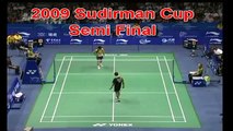 Badminton 2009 Sudirman Cup SF- Lin Dan vs Lee Chong Wei