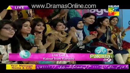 Sanam Jung Asks Ayesha Khan "What is the Reason behind your Beauty ??" Watch Ayesha Khan's Response