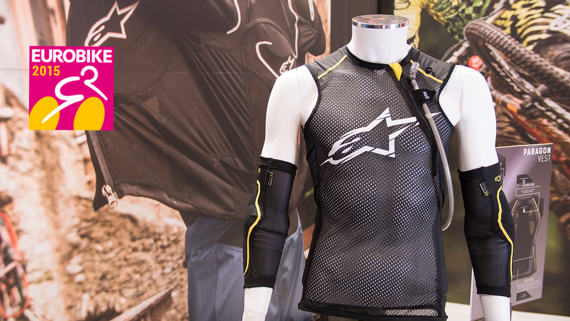 2016 Alpinestars Paragon Protective Vest Preview | 2015 Eurobike - Vidéo  Dailymotion