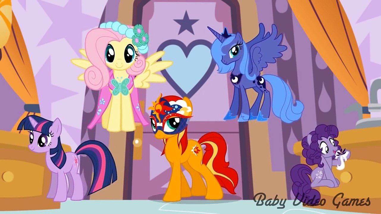 My Little Pony Finger Family Songs _ Nursery Rhymes MLP kids Songs (720p)