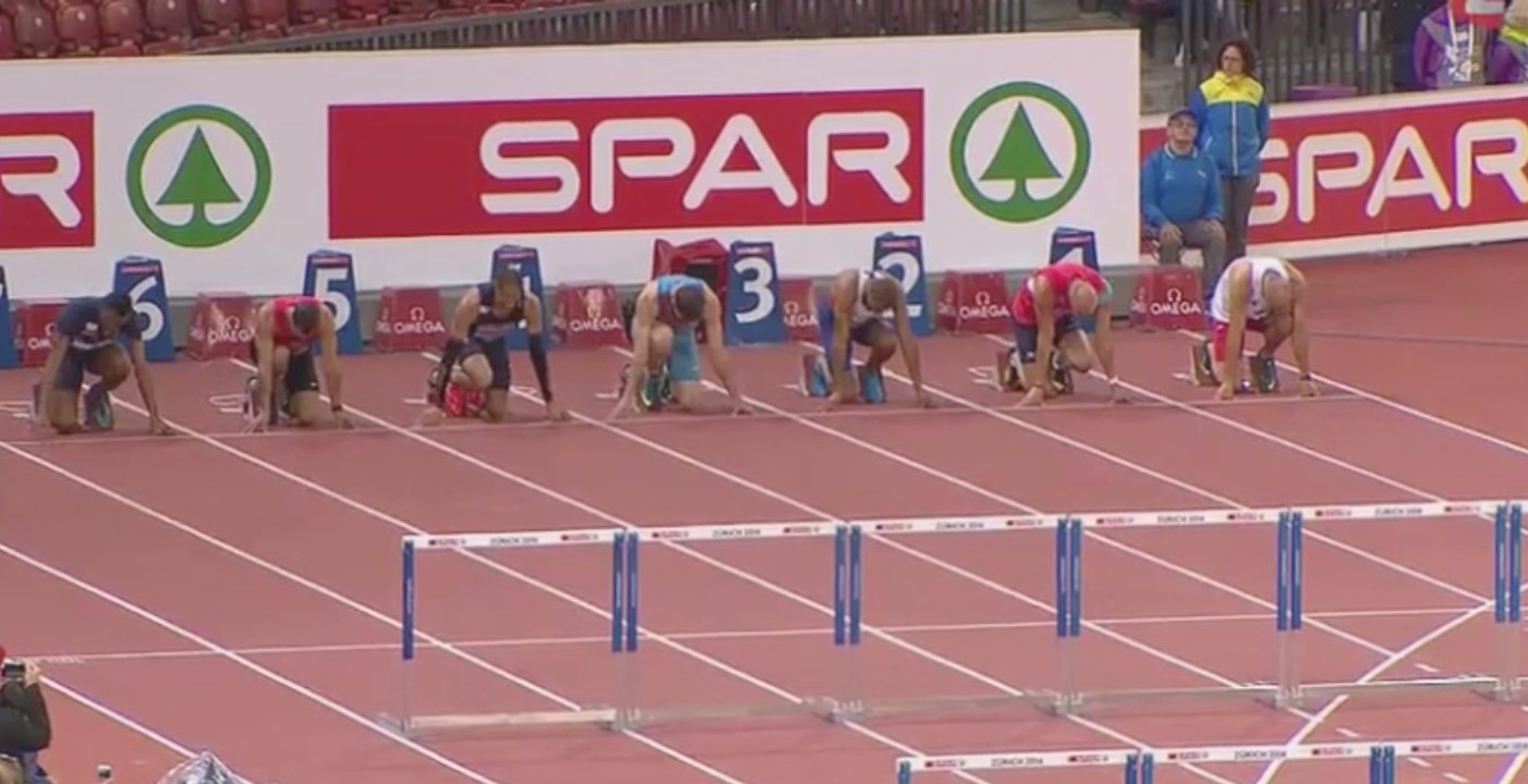 Cinq médailles françaises en 110 mètres haies