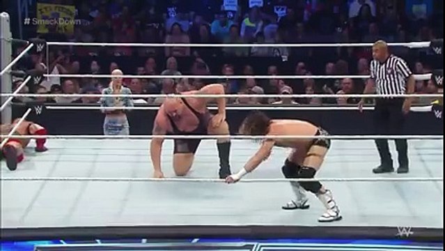 SmackDown: Ryback and Dolph Ziggler vs. Rusev and Big Show-WWE SMACKDOWN 2015