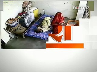 A Woman Caught Red Handed on CCTV Camera