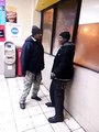 Two drunk men hilariously fail to fight!