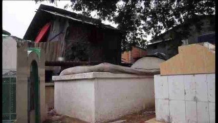 Cientos de personas viven en un cementerio en Camboya