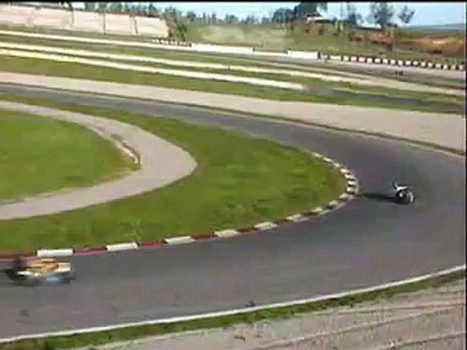 stupid crash at montmelo cbr 600