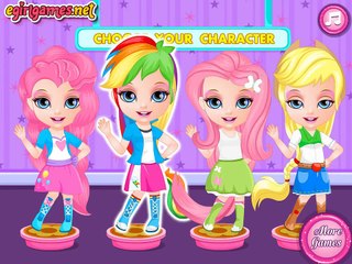 Baby Barbie Little Pony Face Painting - Best Baby Games For Kids