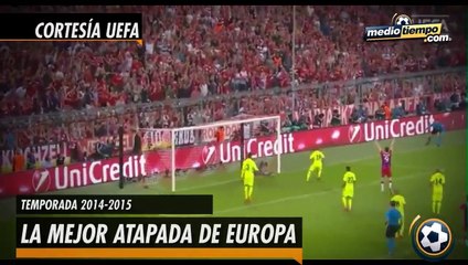 Gol de Messi, el mejor de la UEFA en 2014/15