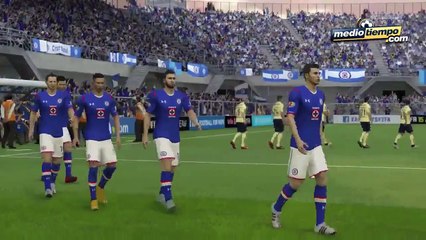 Simulación FIFA16 Cruz Azul Vs. América