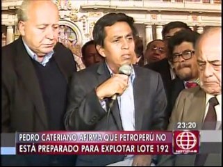 Pleno rechaza moción que pedía que Petro-Perú opere Lote 192